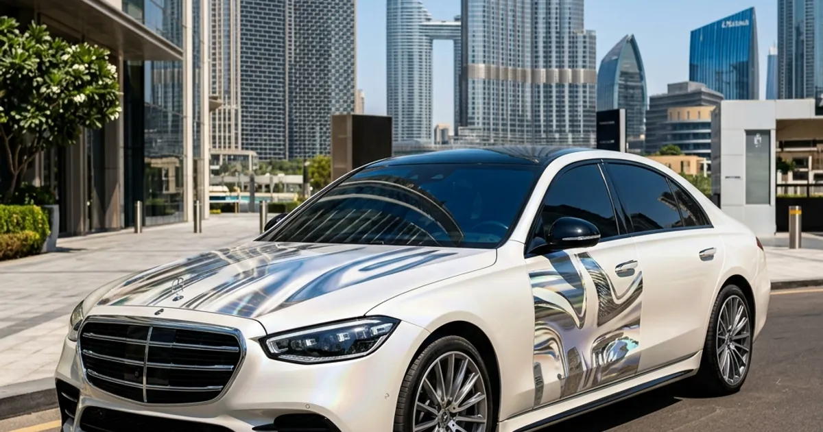 Best Car Wrap Colours for Dubai Weather